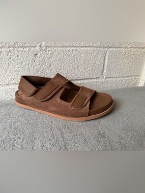 Pedro Garcia Dinka Sandals Hazelnut Suede Size 9